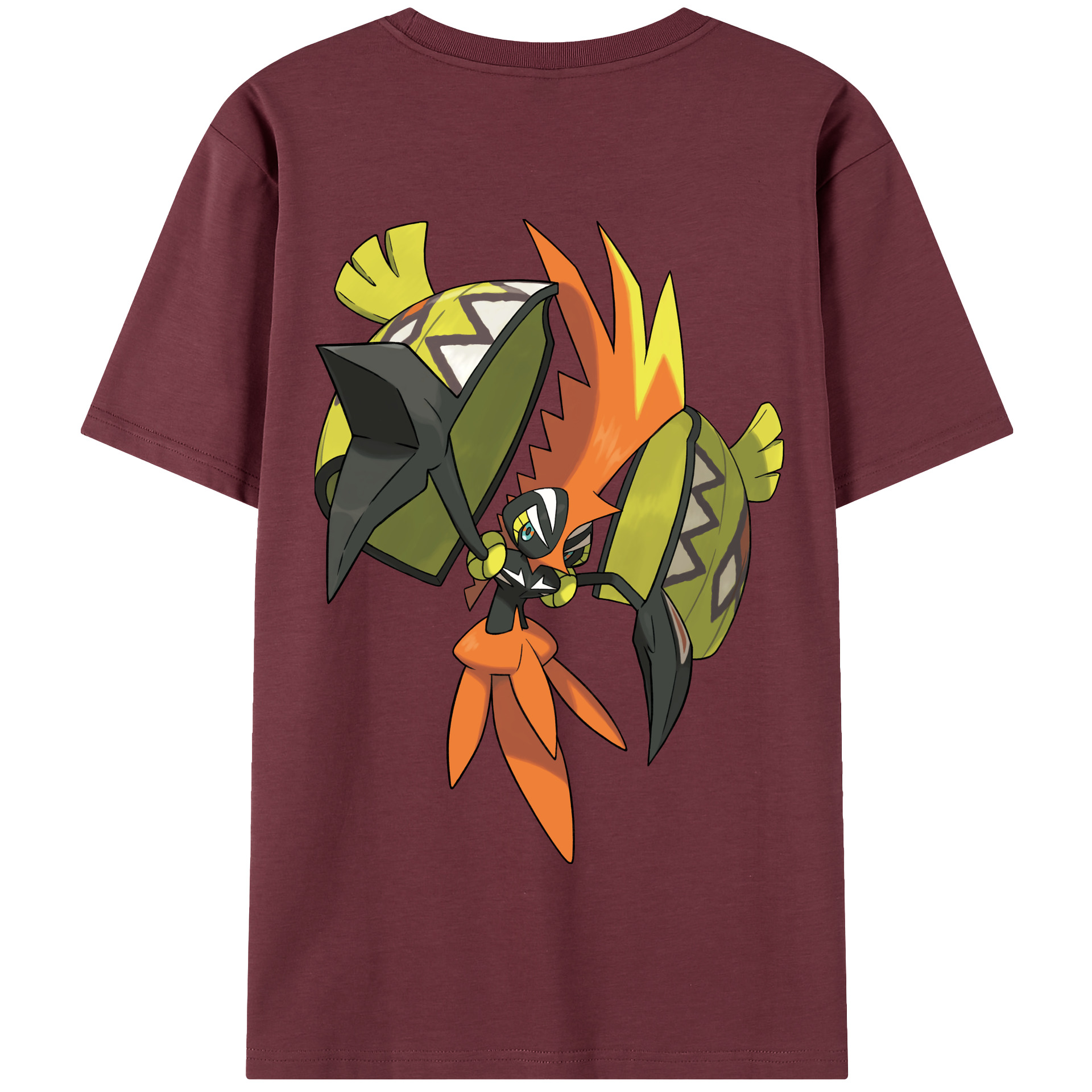 （画像用） ポケットモンスター Pokémon 綿100％半袖Tシャツ（背面プリント）